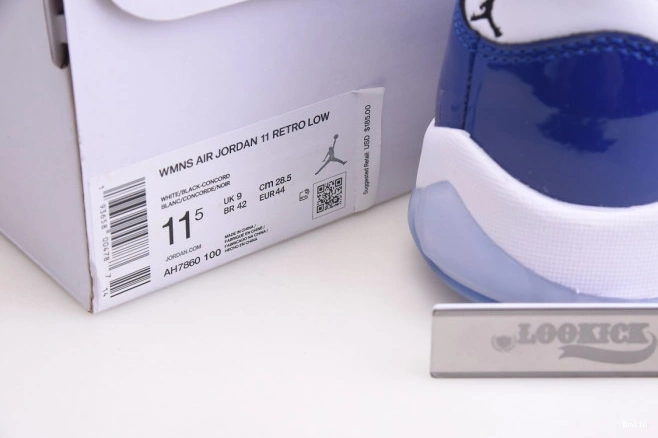 Bmlin 11 Air White Retro Low AH7860-100 Jordan Concord 0712